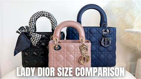 lady dior red medium|Lady Dior medium vs small.